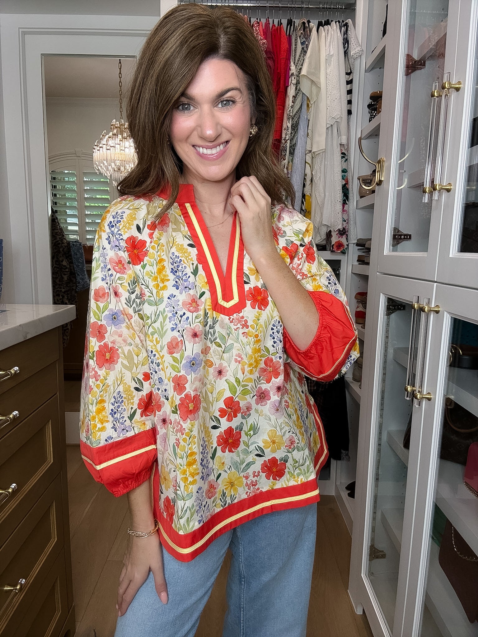 Poppy Lane Floral Top