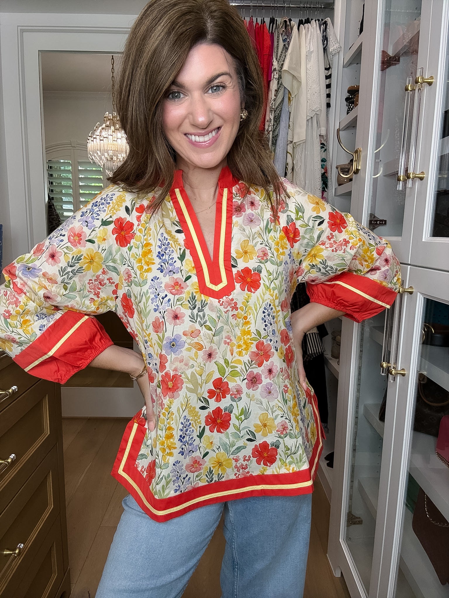 Poppy Lane Floral Top