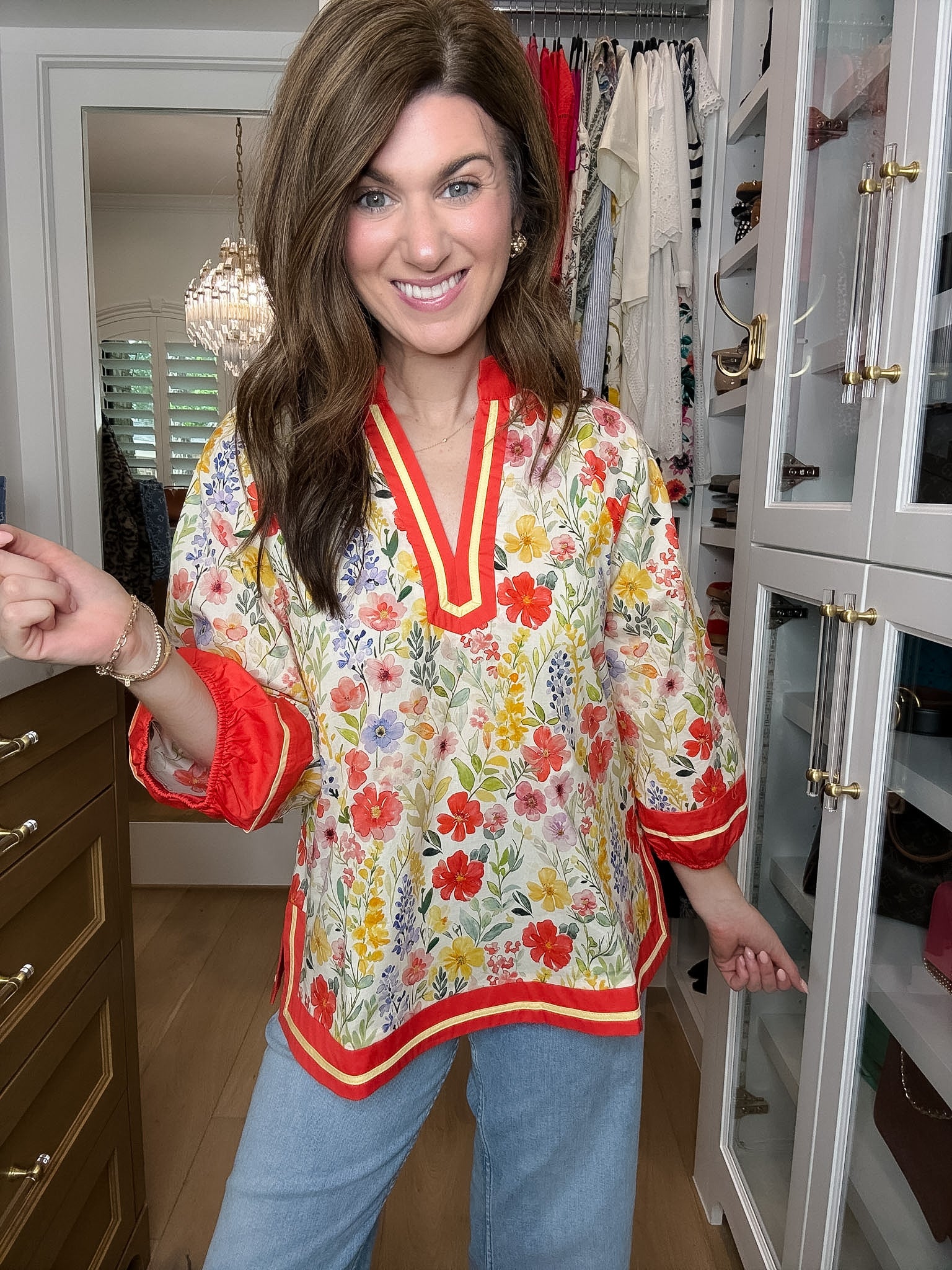 Poppy Lane Floral Top