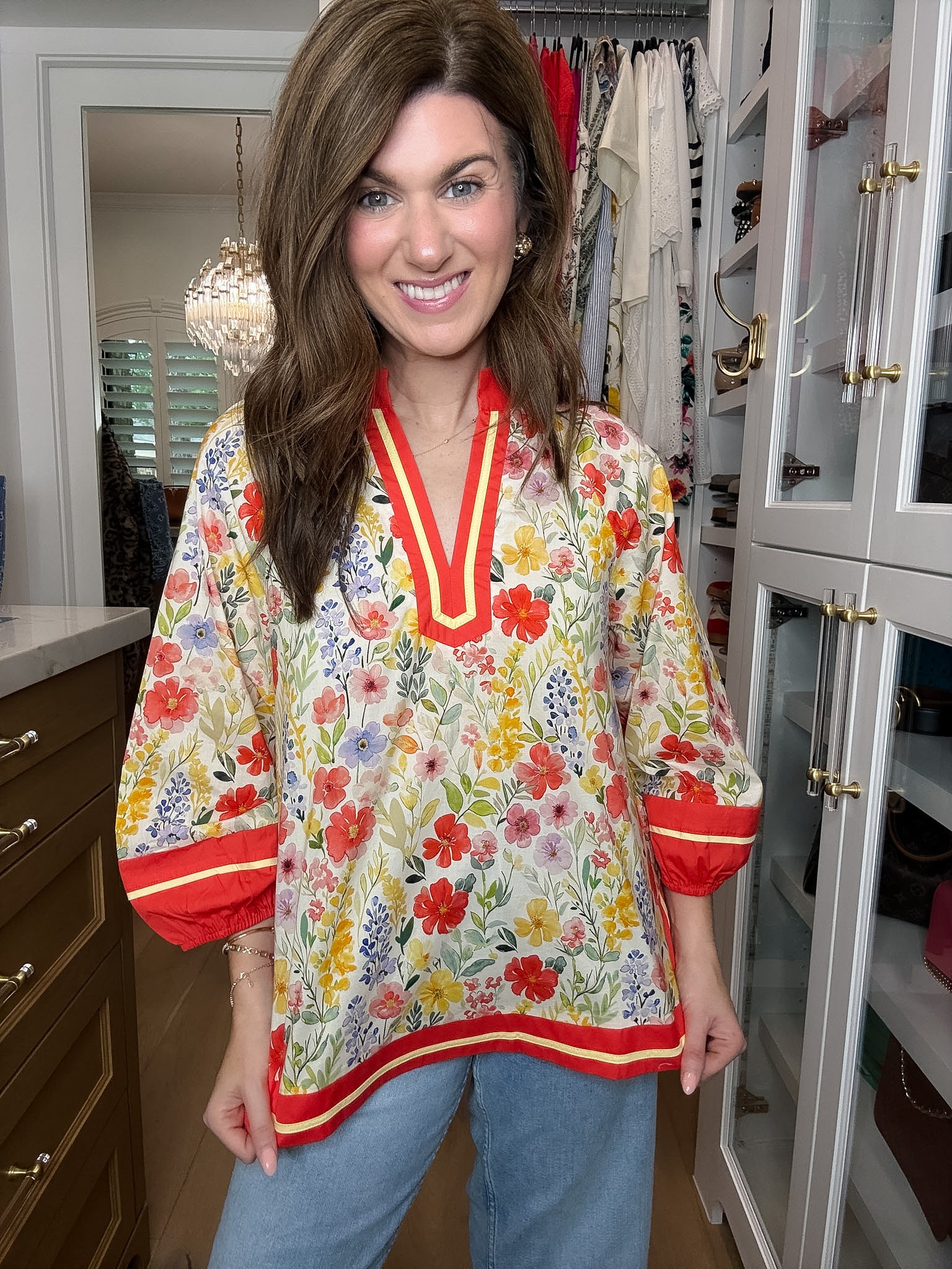 Poppy Lane Floral Top