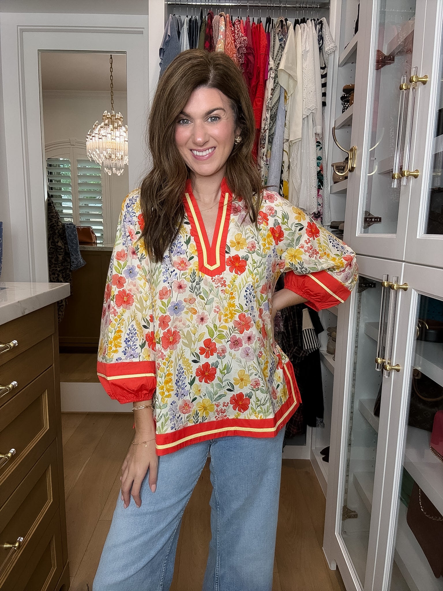 Poppy Lane Floral Top