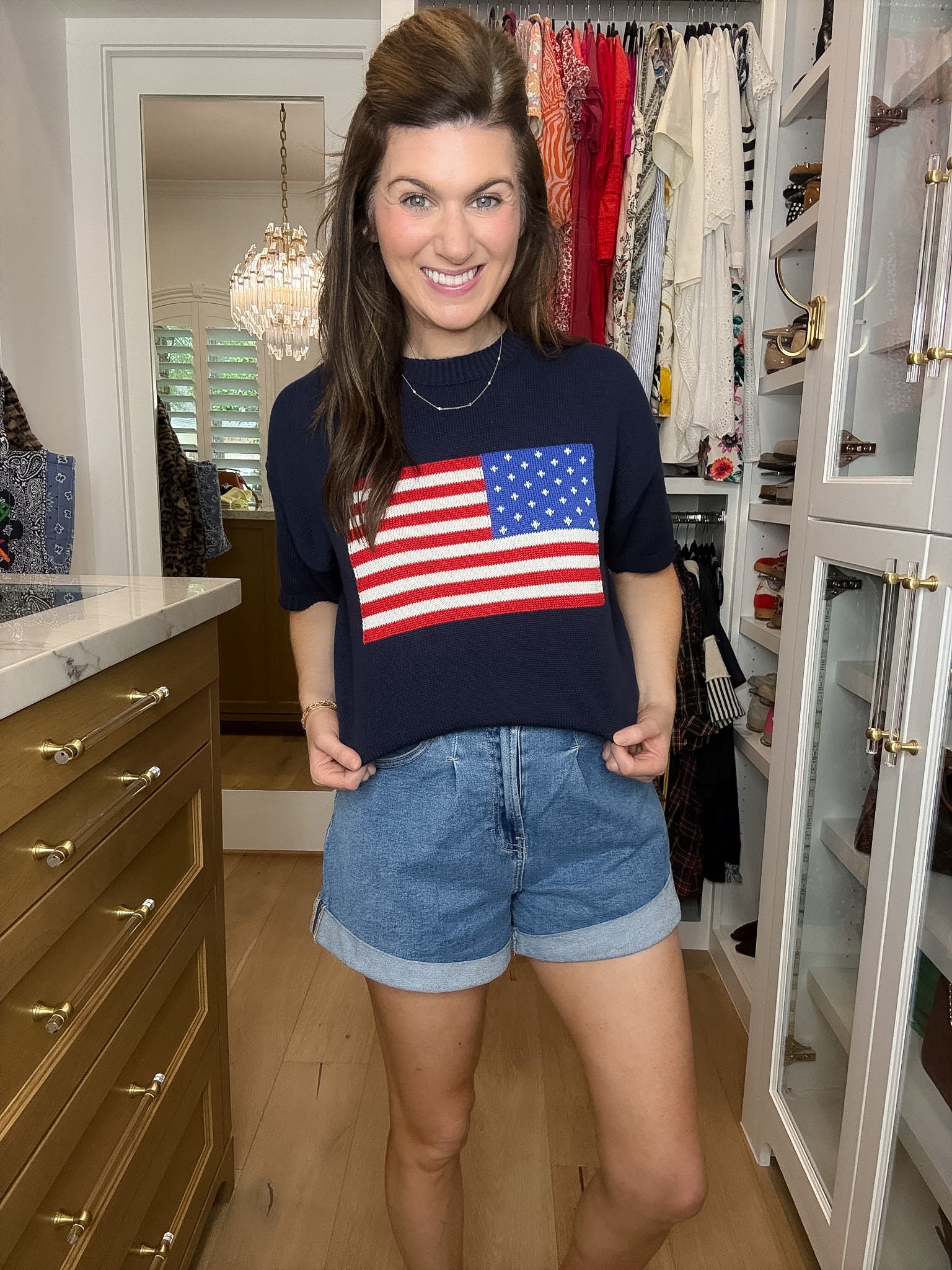 Liberty Lane Short Sleeve Sweater