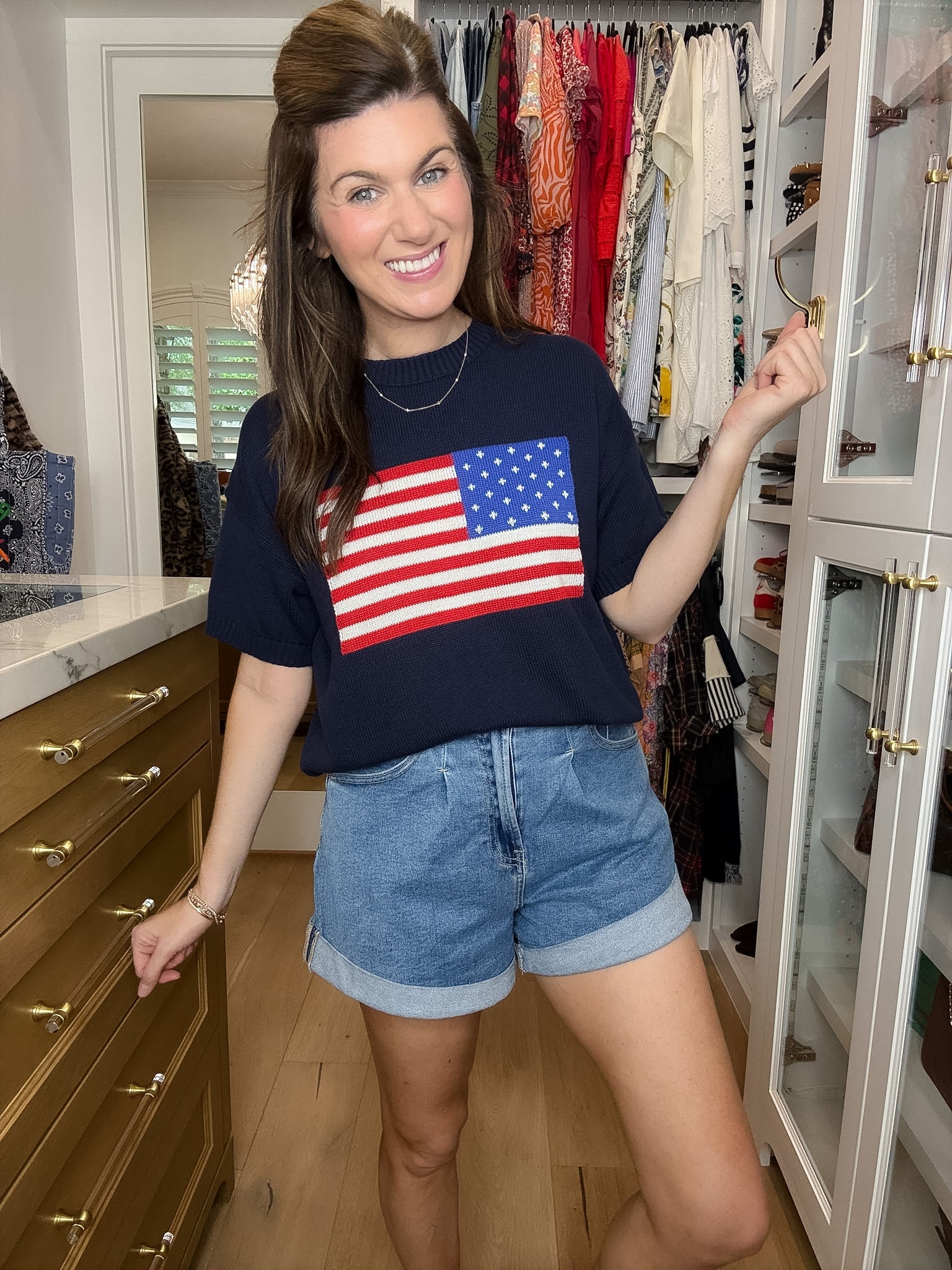 Liberty Lane Short Sleeve Sweater