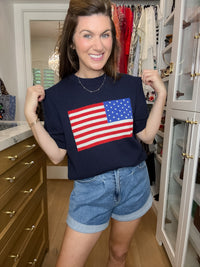 Liberty Lane Short Sleeve Sweater