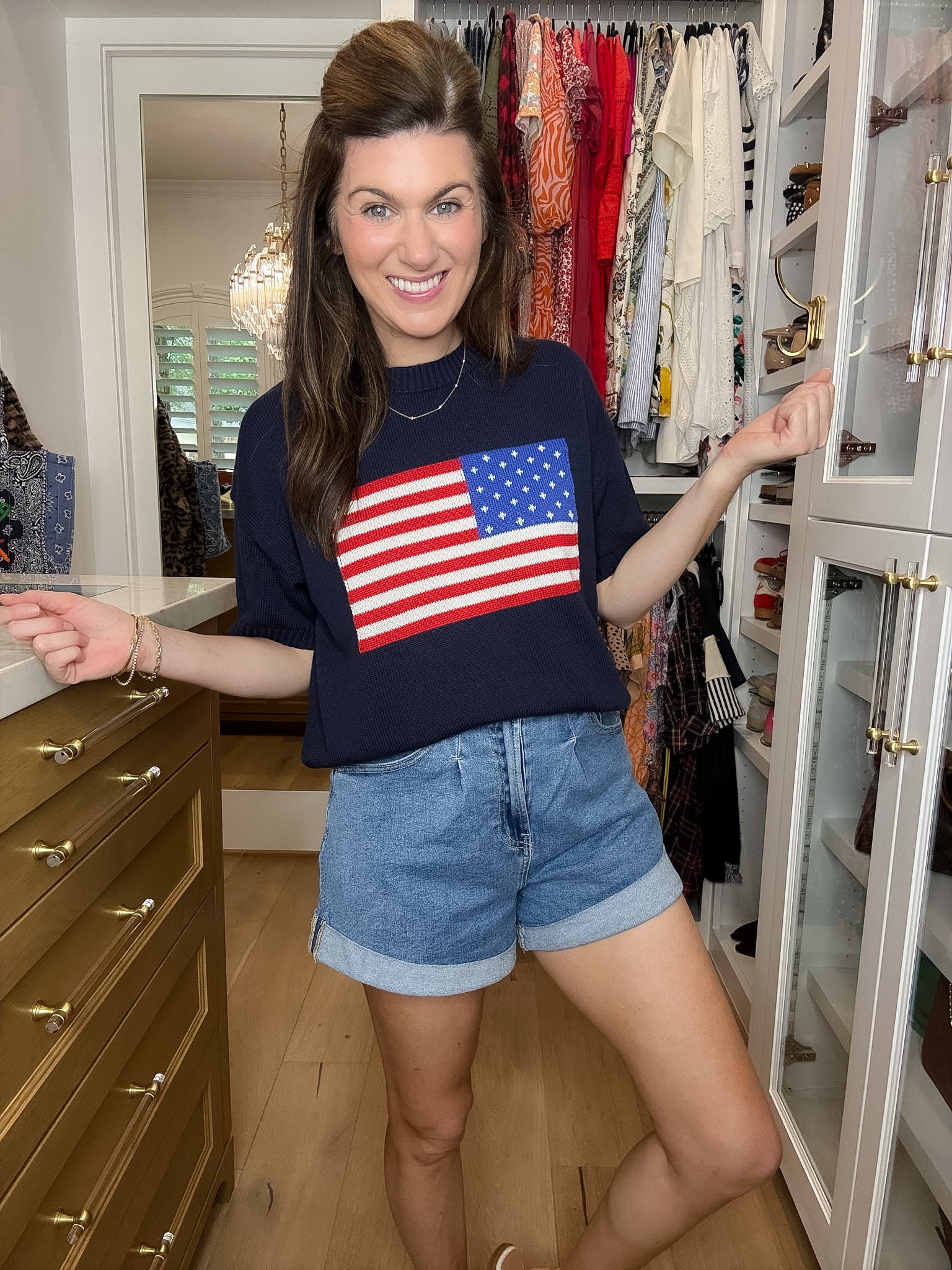 Liberty Lane Short Sleeve Sweater