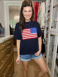 Liberty Lane Short Sleeve Sweater