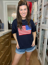 Liberty Lane Short Sleeve Sweater
