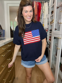 Liberty Lane Short Sleeve Sweater