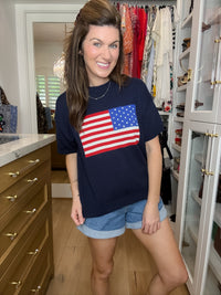 Liberty Lane Short Sleeve Sweater