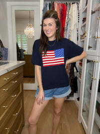 Liberty Lane Short Sleeve Sweater