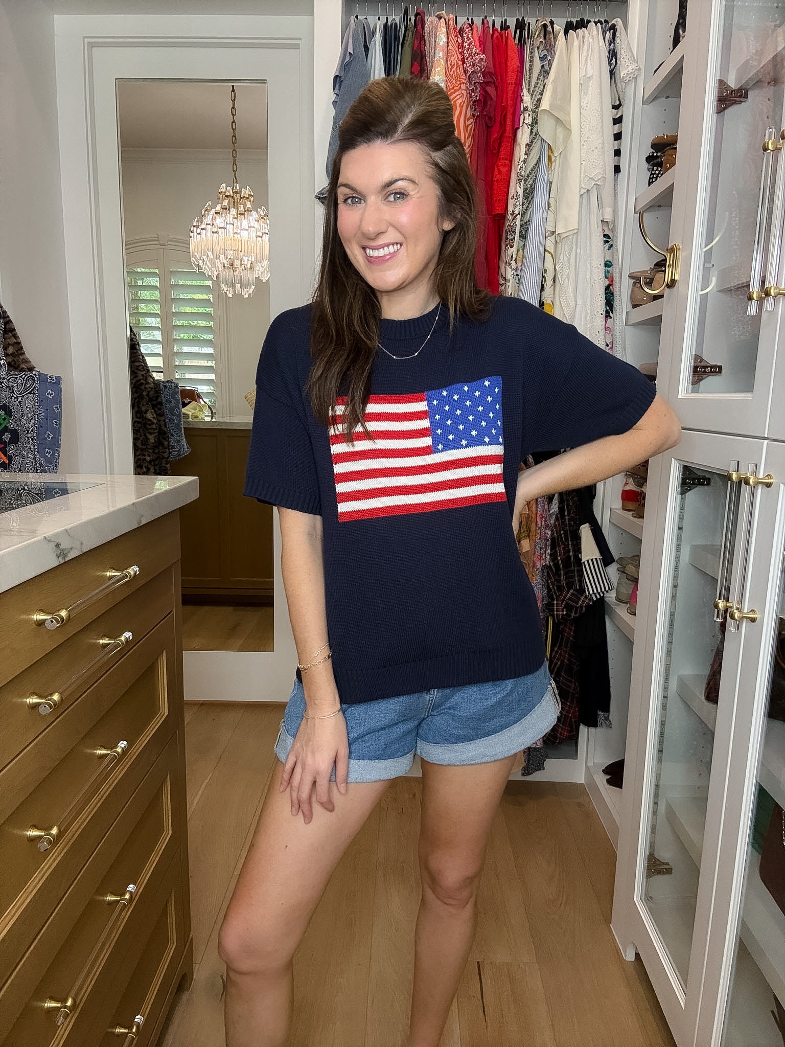 Liberty Lane Short Sleeve Sweater