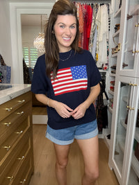 Liberty Lane Short Sleeve Sweater