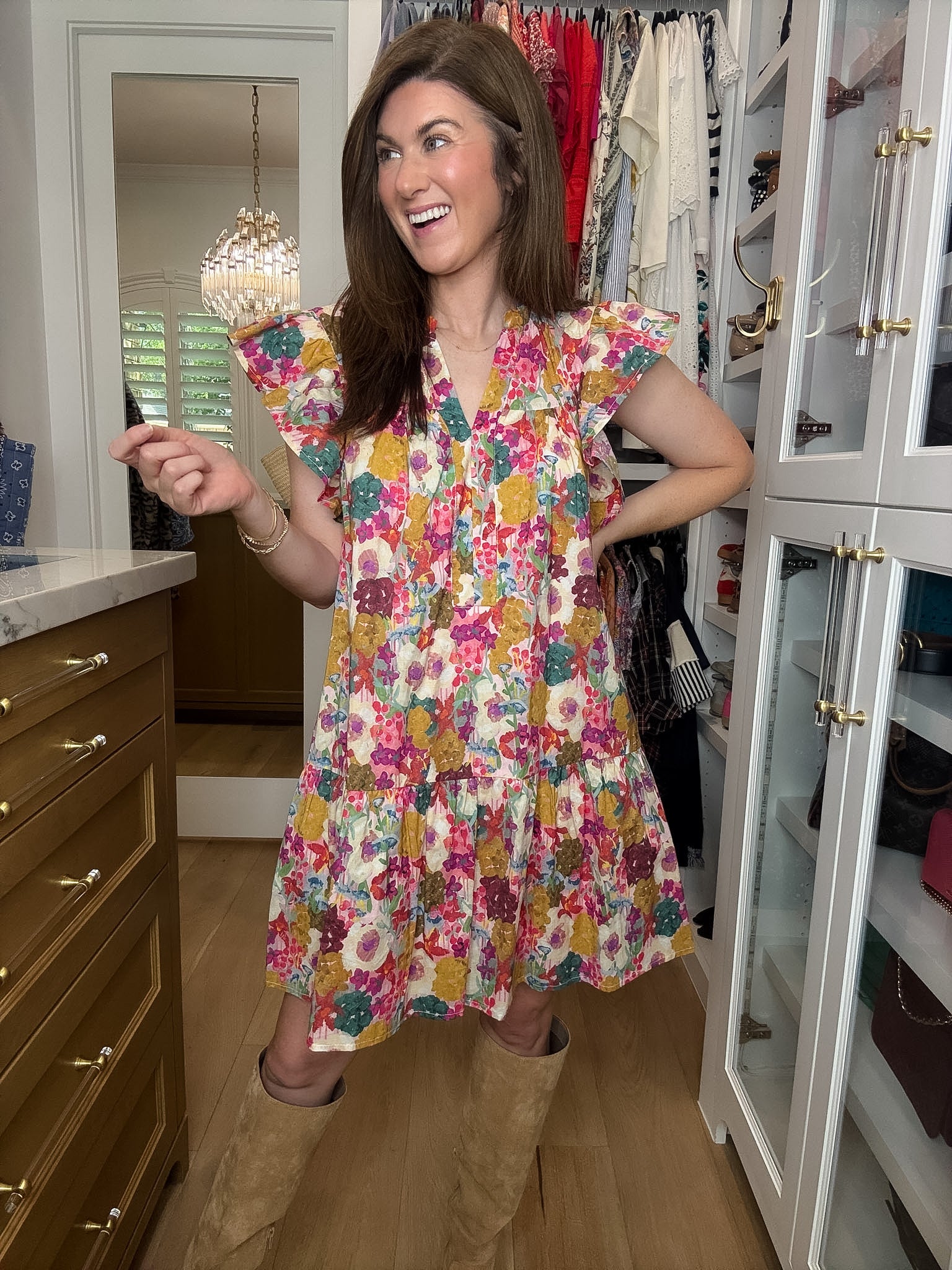 Wouldn't Want to Do it with Anyone Else Floral Dress