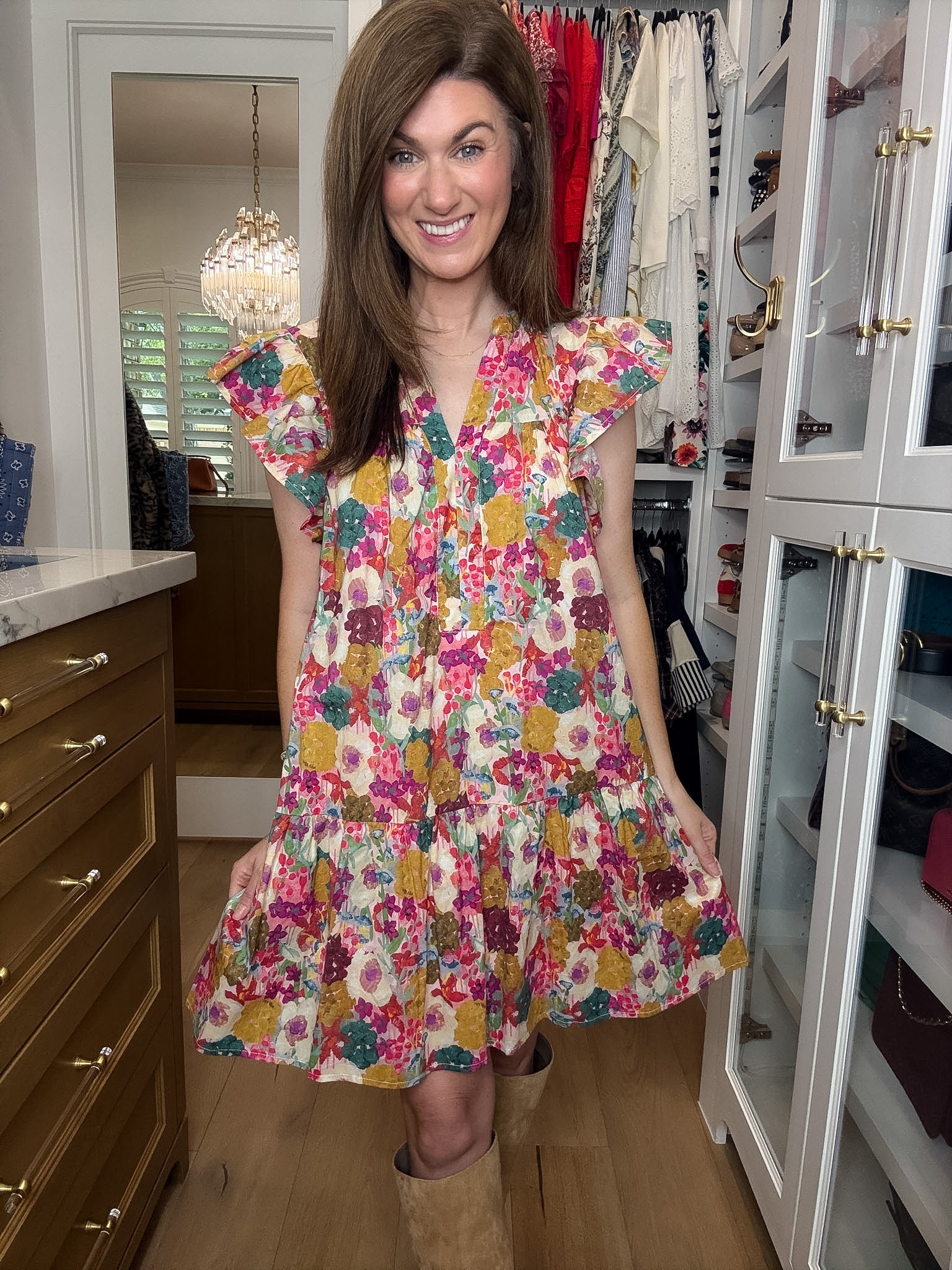 Wouldn't Want to Do it with Anyone Else Floral Dress