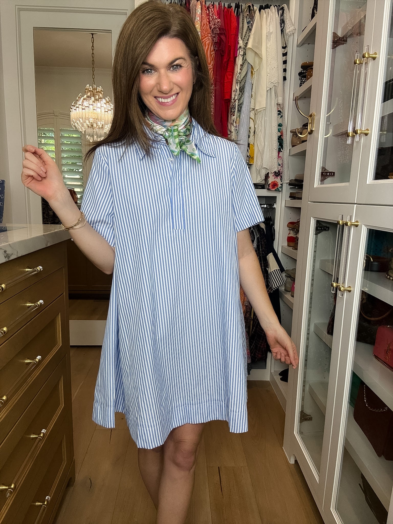 Harbor House Striped Dress