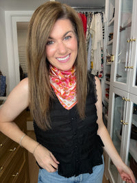 Flower Market Bandana in Pink *Final Sale*