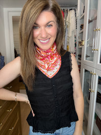 Flower Market Bandana in Pink *Final Sale*