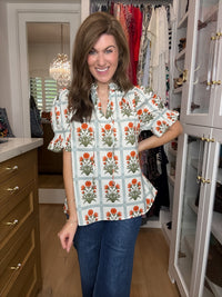 Marigold Manor Top