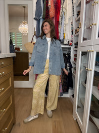Checked In Gingham Pants