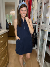 Game Plan Dress in Navy