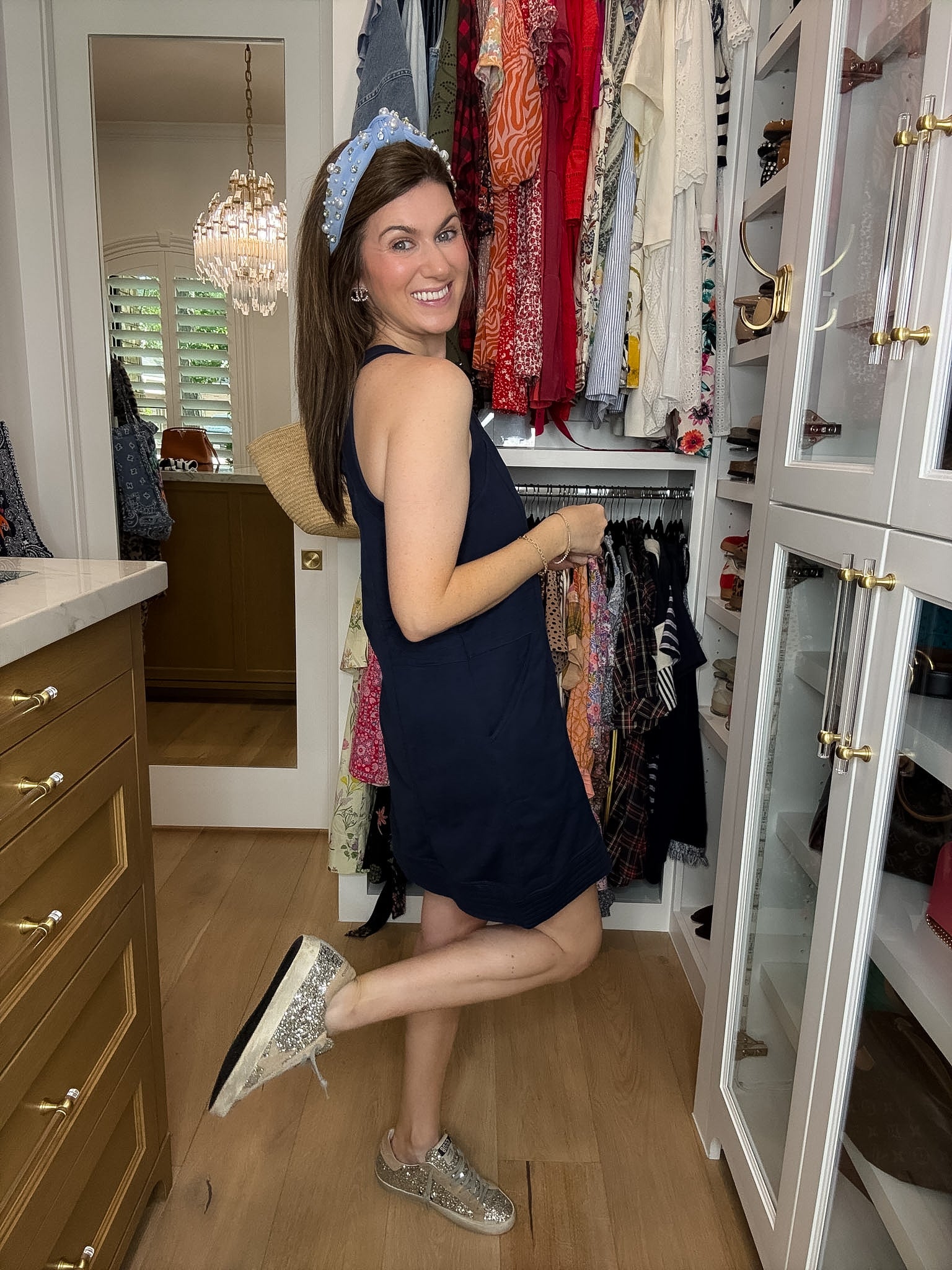 Game Plan Dress in Navy