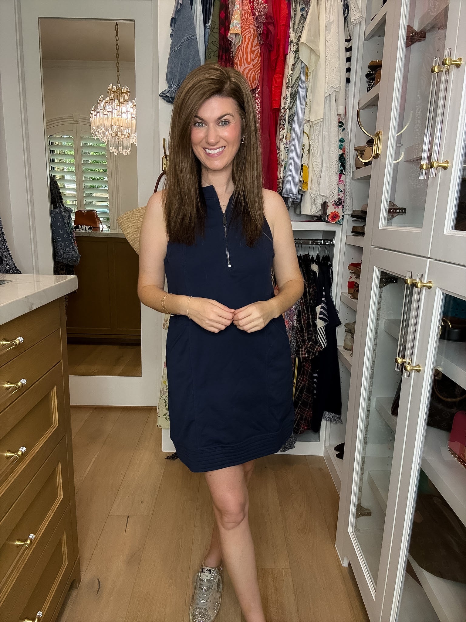 Game Plan Dress in Navy