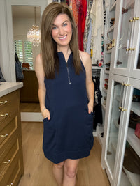 Game Plan Dress in Navy