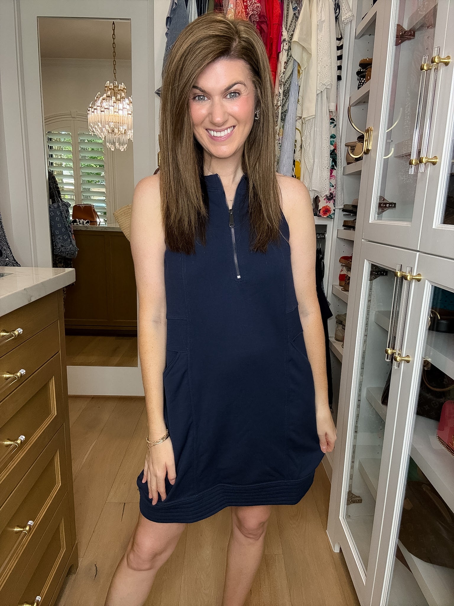 Game Plan Dress in Navy