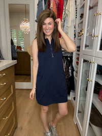 Game Plan Dress in Navy