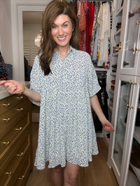 DAILY DEAL! Blue Skies Ahead Dress *Final Sale*