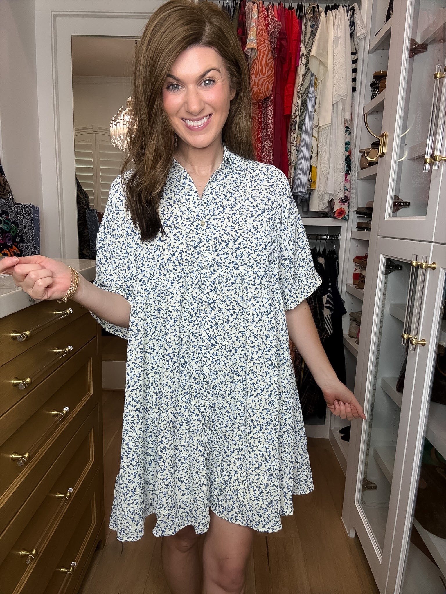 DAILY DEAL! Blue Skies Ahead Dress *Final Sale*