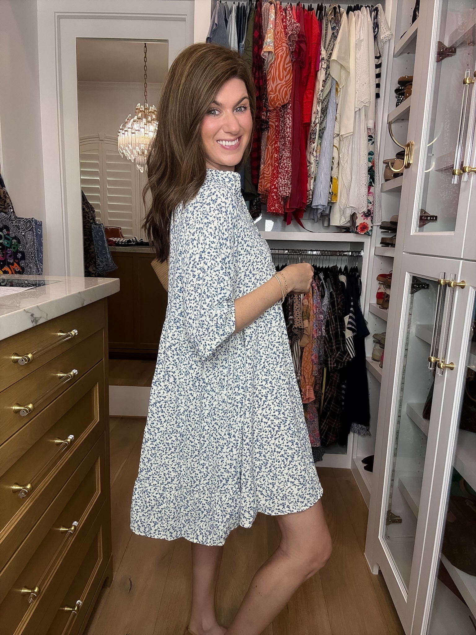 DAILY DEAL! Blue Skies Ahead Dress *Final Sale*