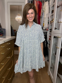 DAILY DEAL! Blue Skies Ahead Dress *Final Sale*