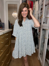 DAILY DEAL! Blue Skies Ahead Dress *Final Sale*