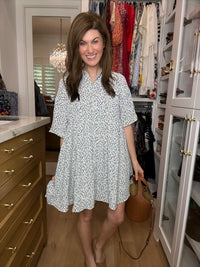 DAILY DEAL! Blue Skies Ahead Dress *Final Sale*