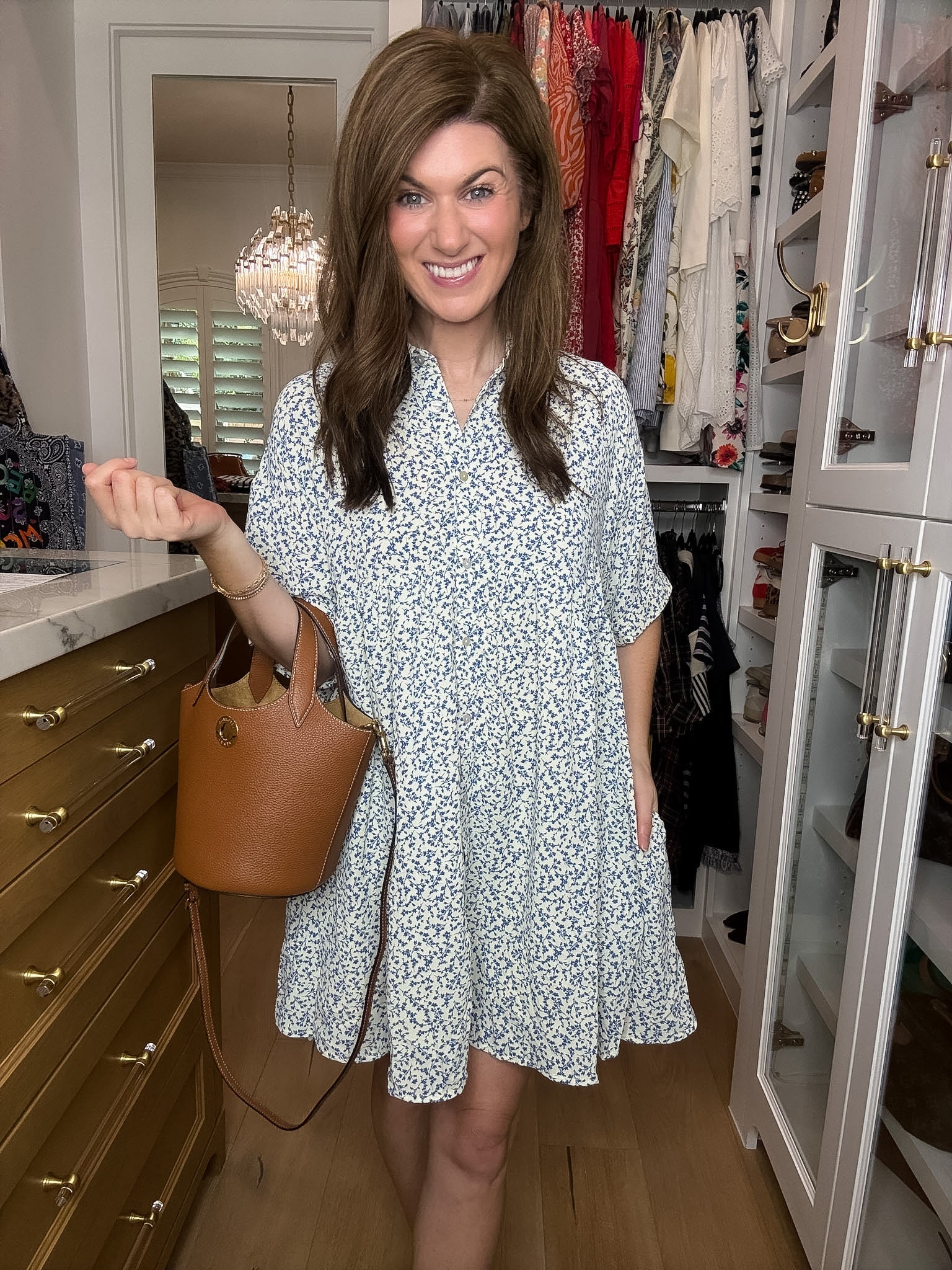 DAILY DEAL! Blue Skies Ahead Dress *Final Sale*