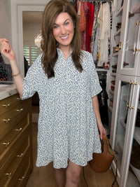DAILY DEAL! Blue Skies Ahead Dress *Final Sale*