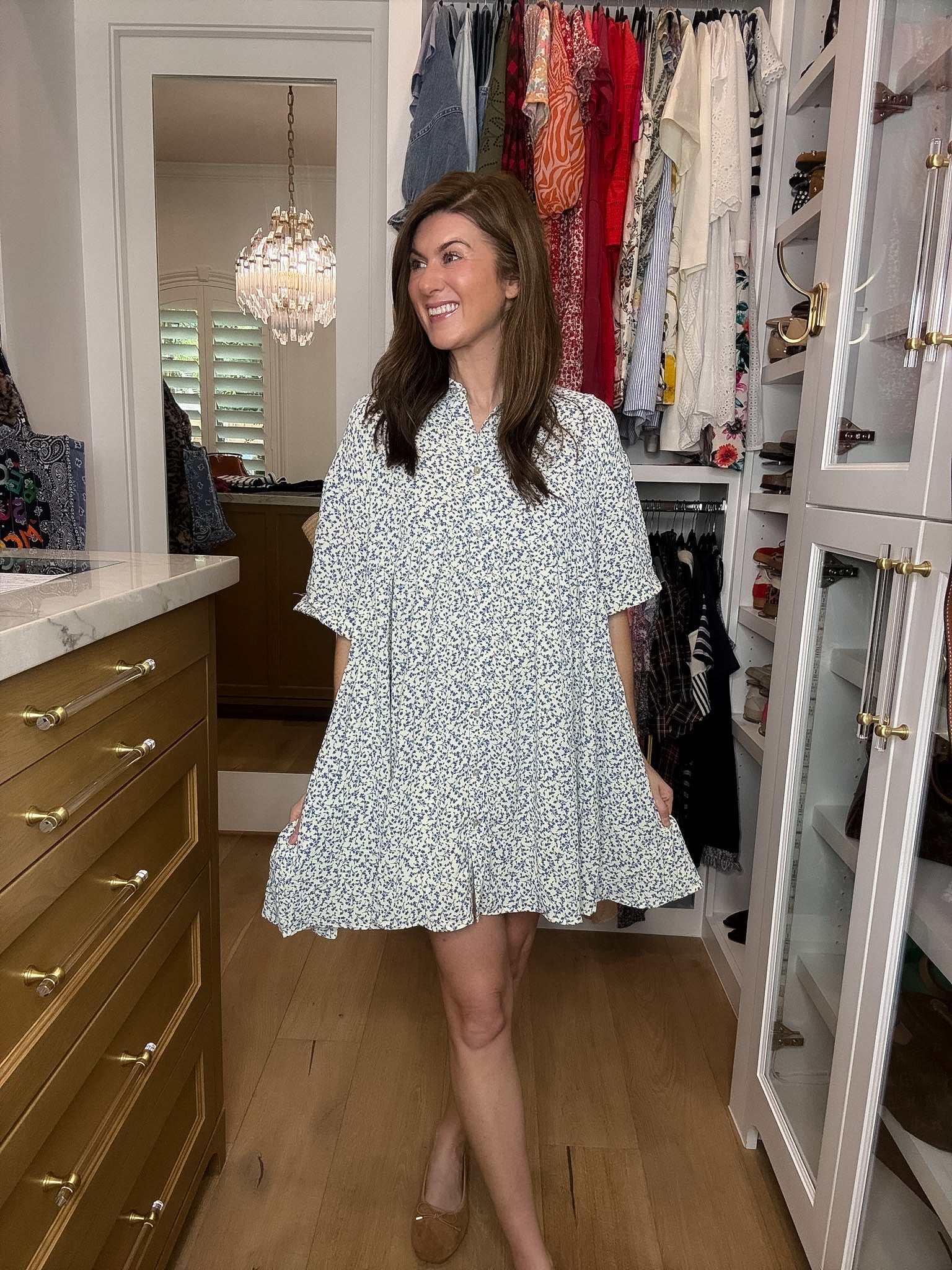 DAILY DEAL! Blue Skies Ahead Dress *Final Sale*