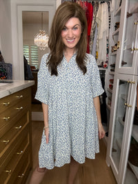 DAILY DEAL! Blue Skies Ahead Dress *Final Sale*