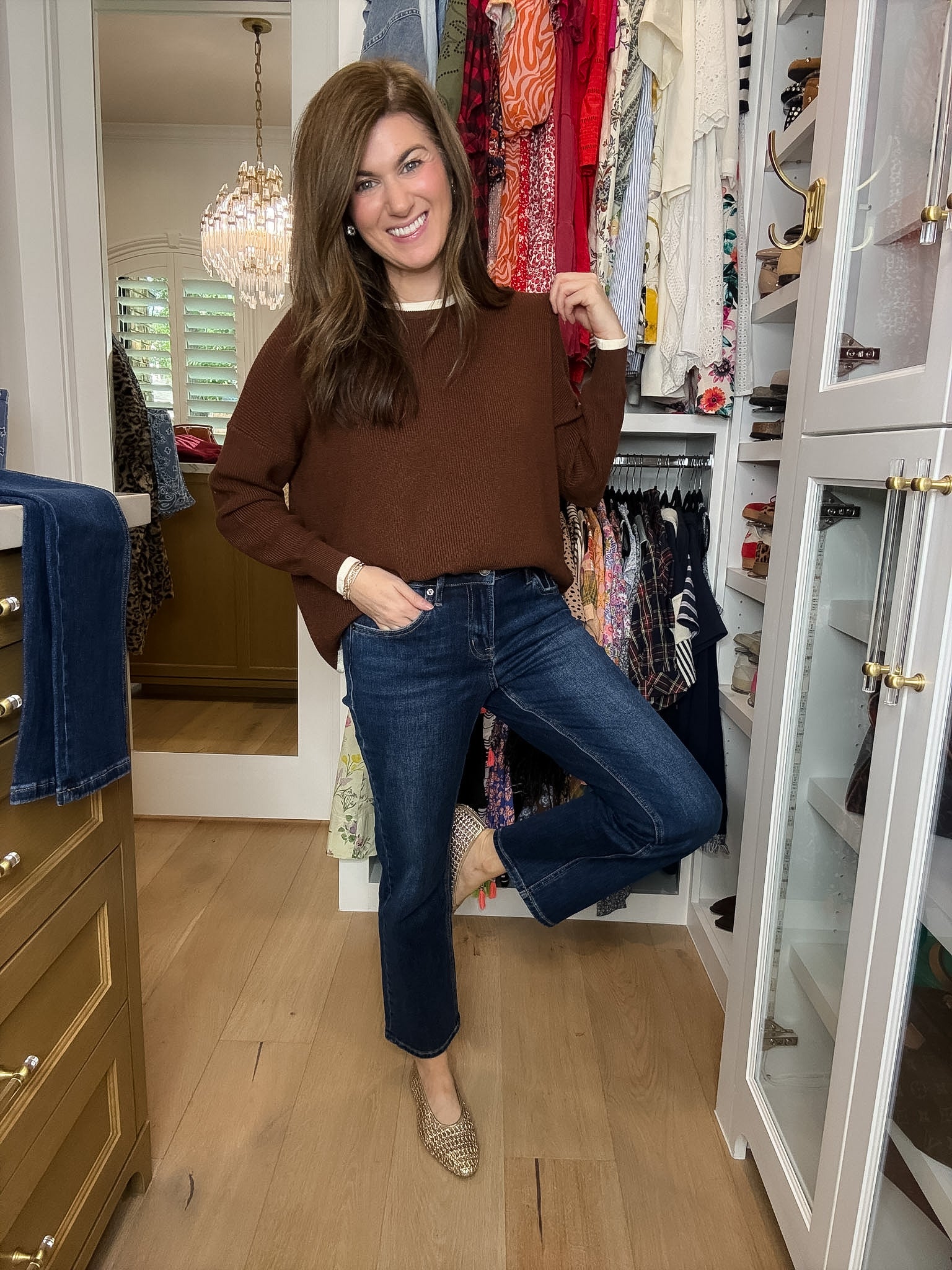 Mica Back to Basics Mid Rise Straight Ankle Jeans