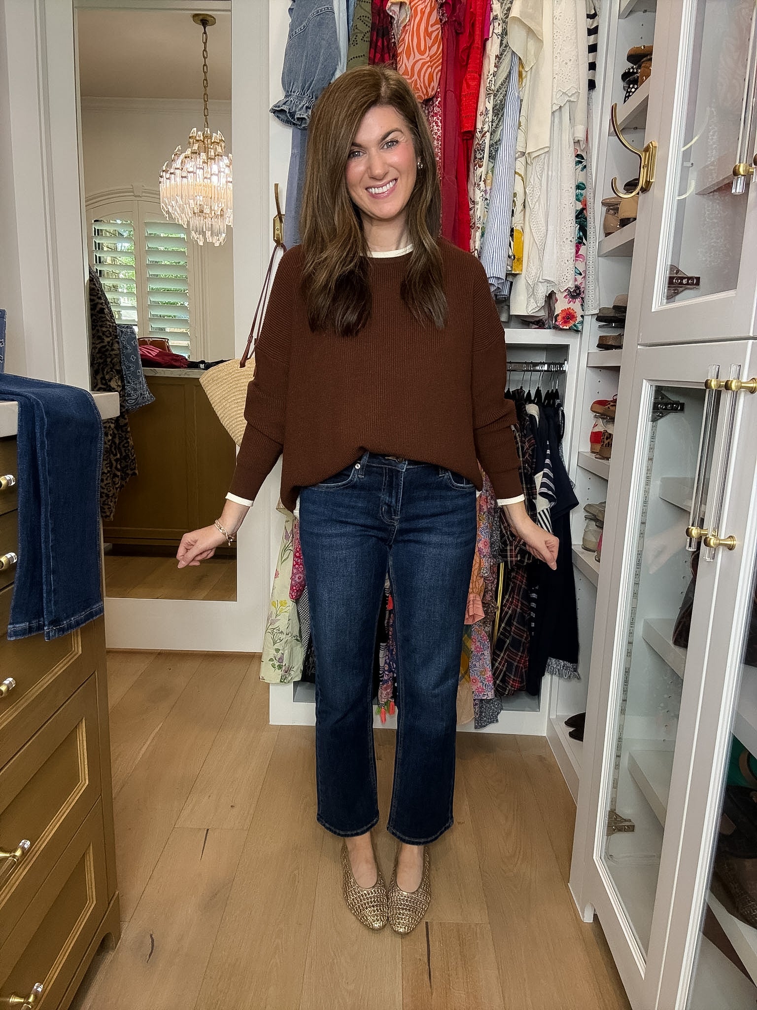 Mica Back to Basics Mid Rise Straight Ankle Jeans