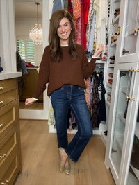 Mica Back to Basics Mid Rise Straight Ankle Jeans