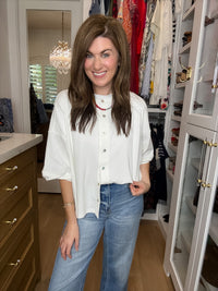 The Finishing Touch Cardigan in White