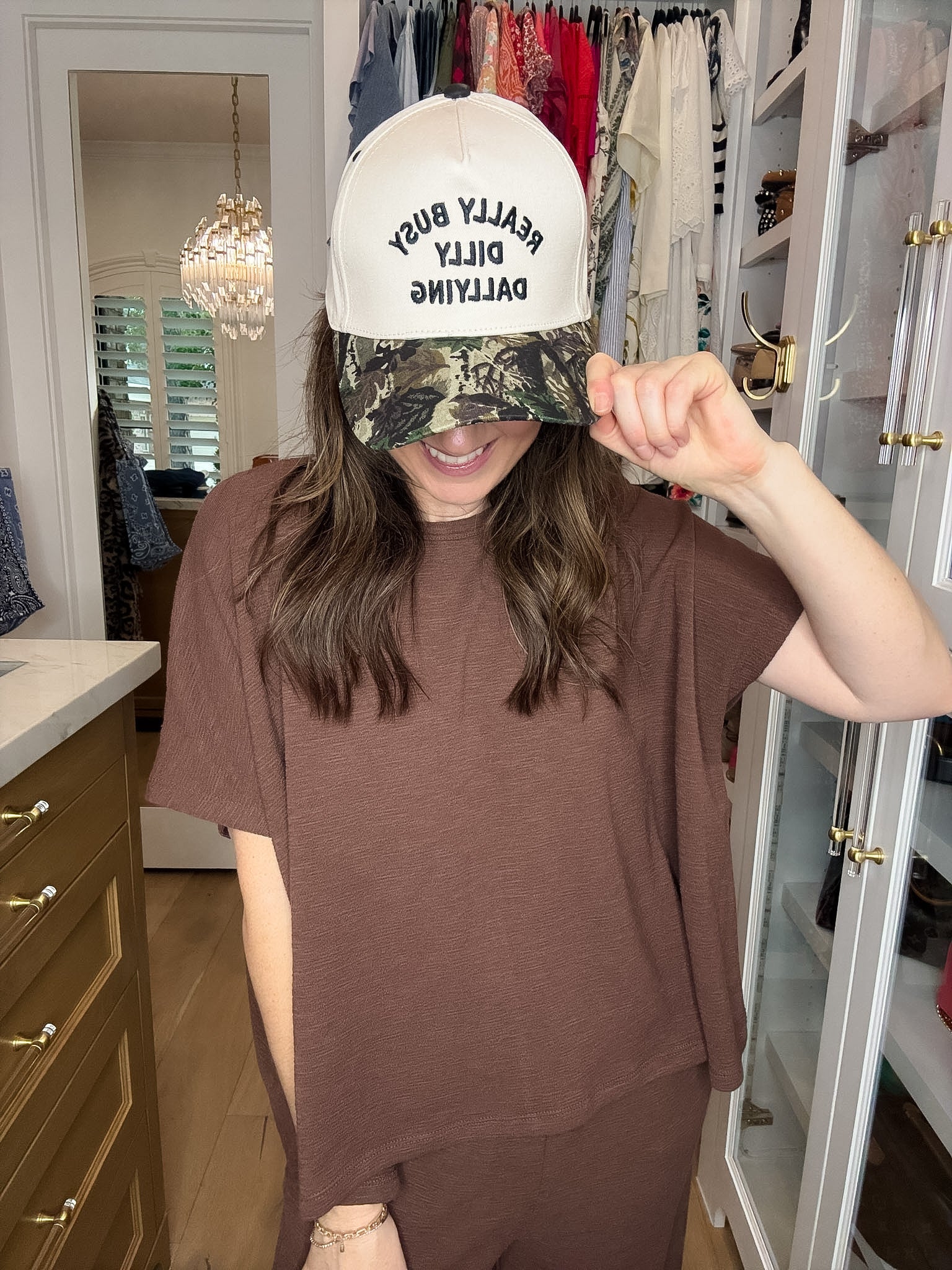 DOORBUSTER! Really Busy Camo Hat *Final Sale*