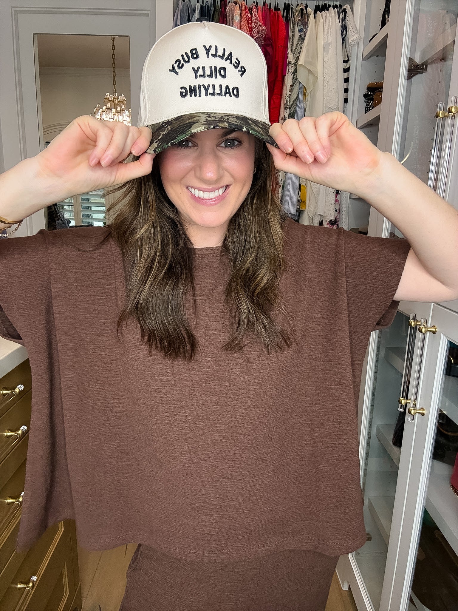 DOORBUSTER! Really Busy Camo Hat *Final Sale*
