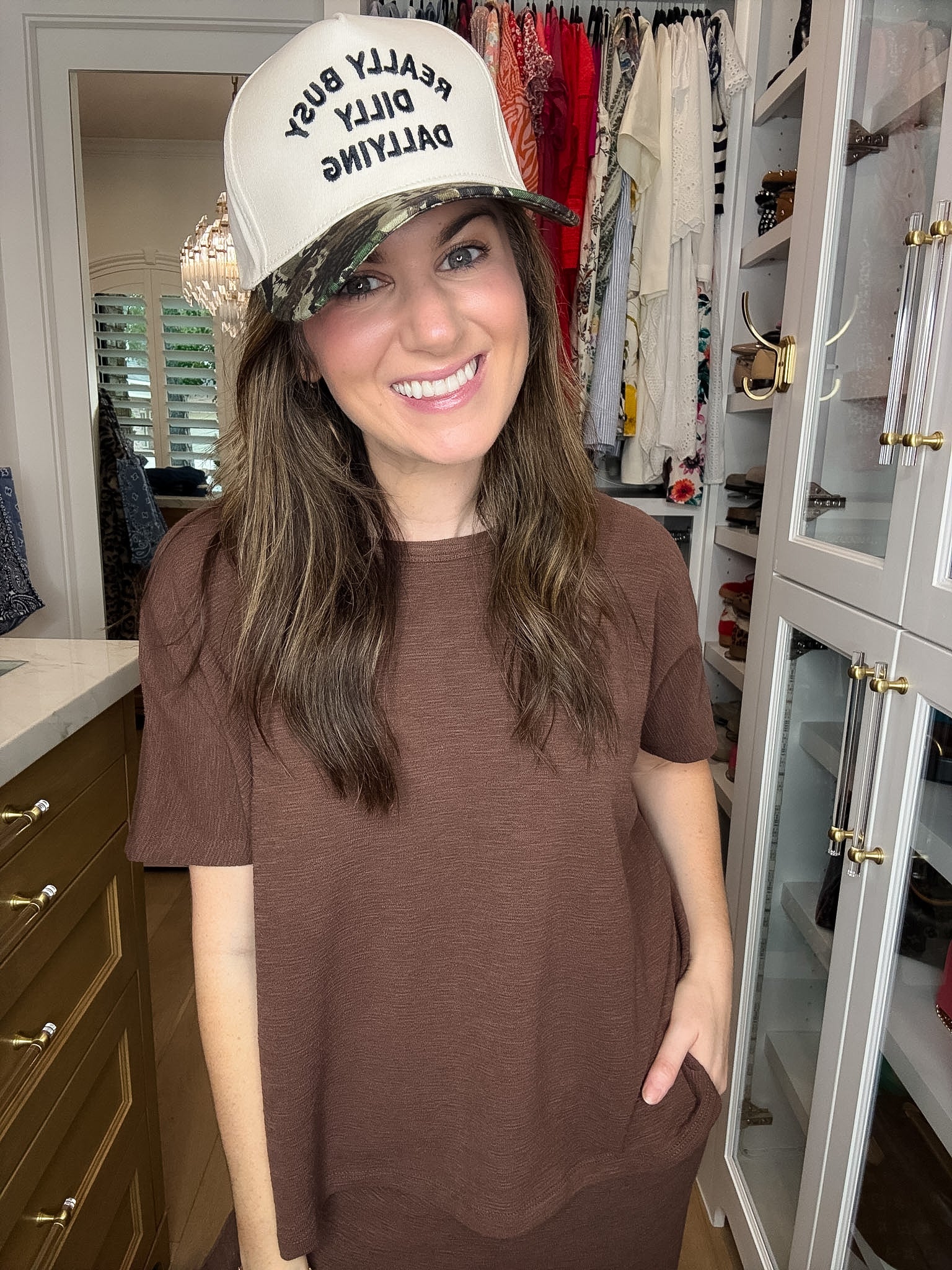DOORBUSTER! Really Busy Camo Hat *Final Sale*