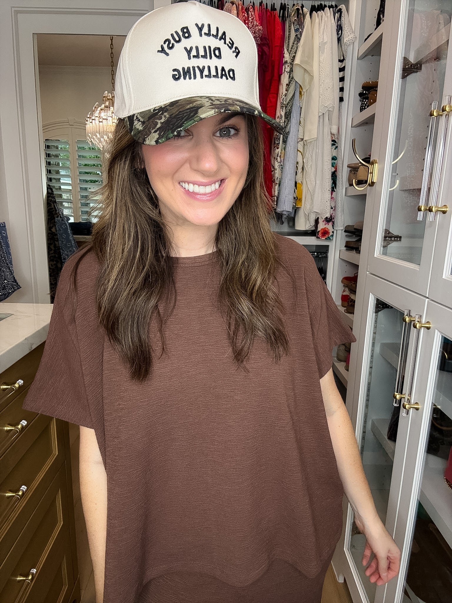 DOORBUSTER! Really Busy Camo Hat *Final Sale*