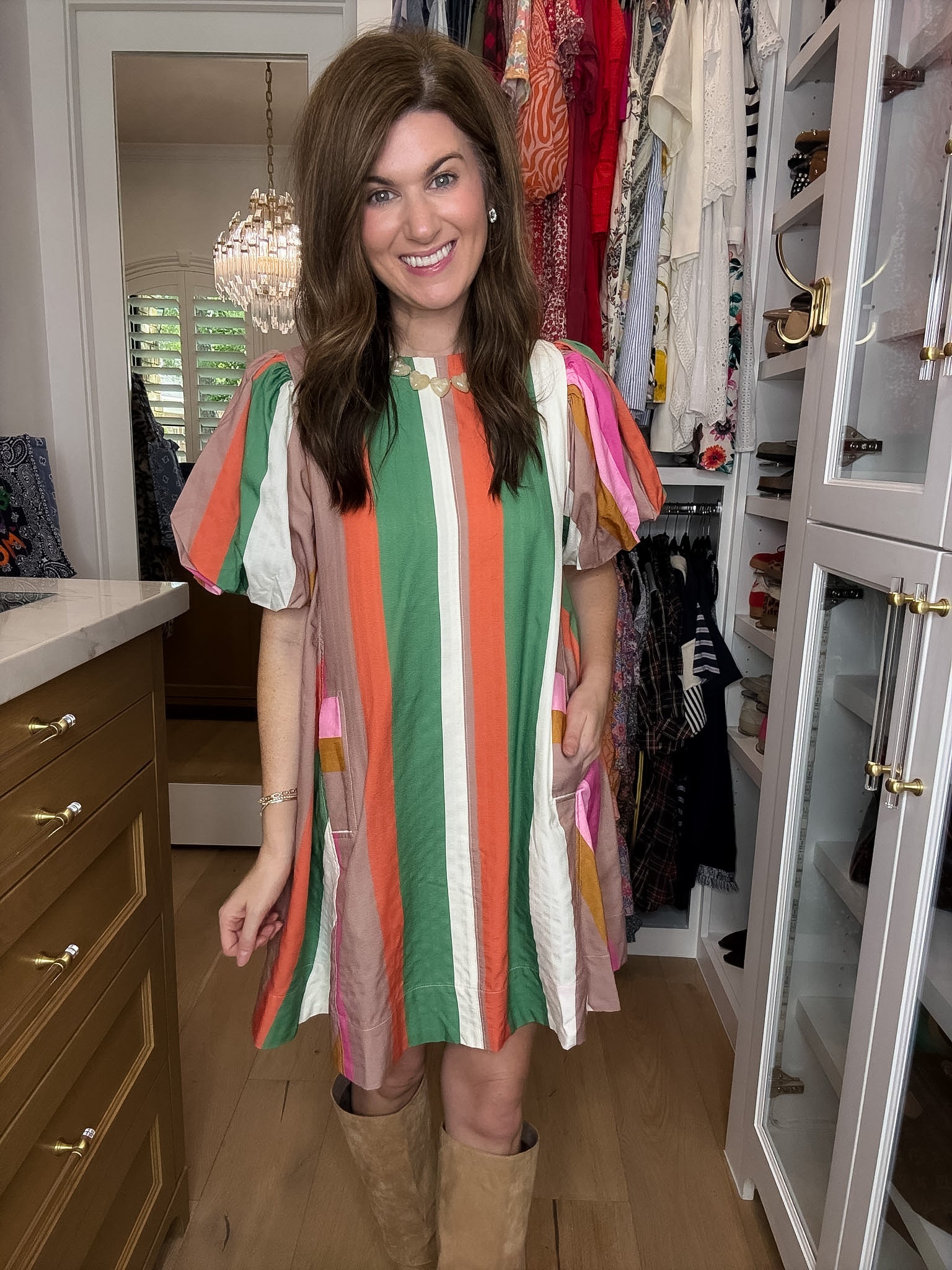 Happy Together Striped Dress
