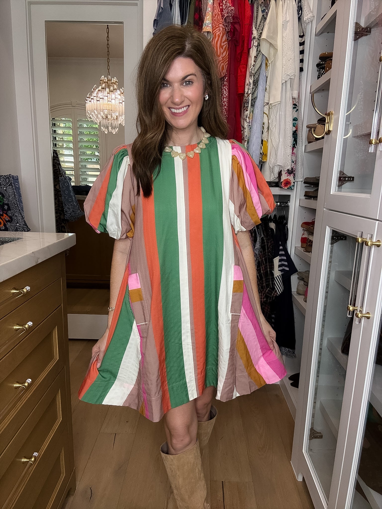 Happy Together Striped Dress