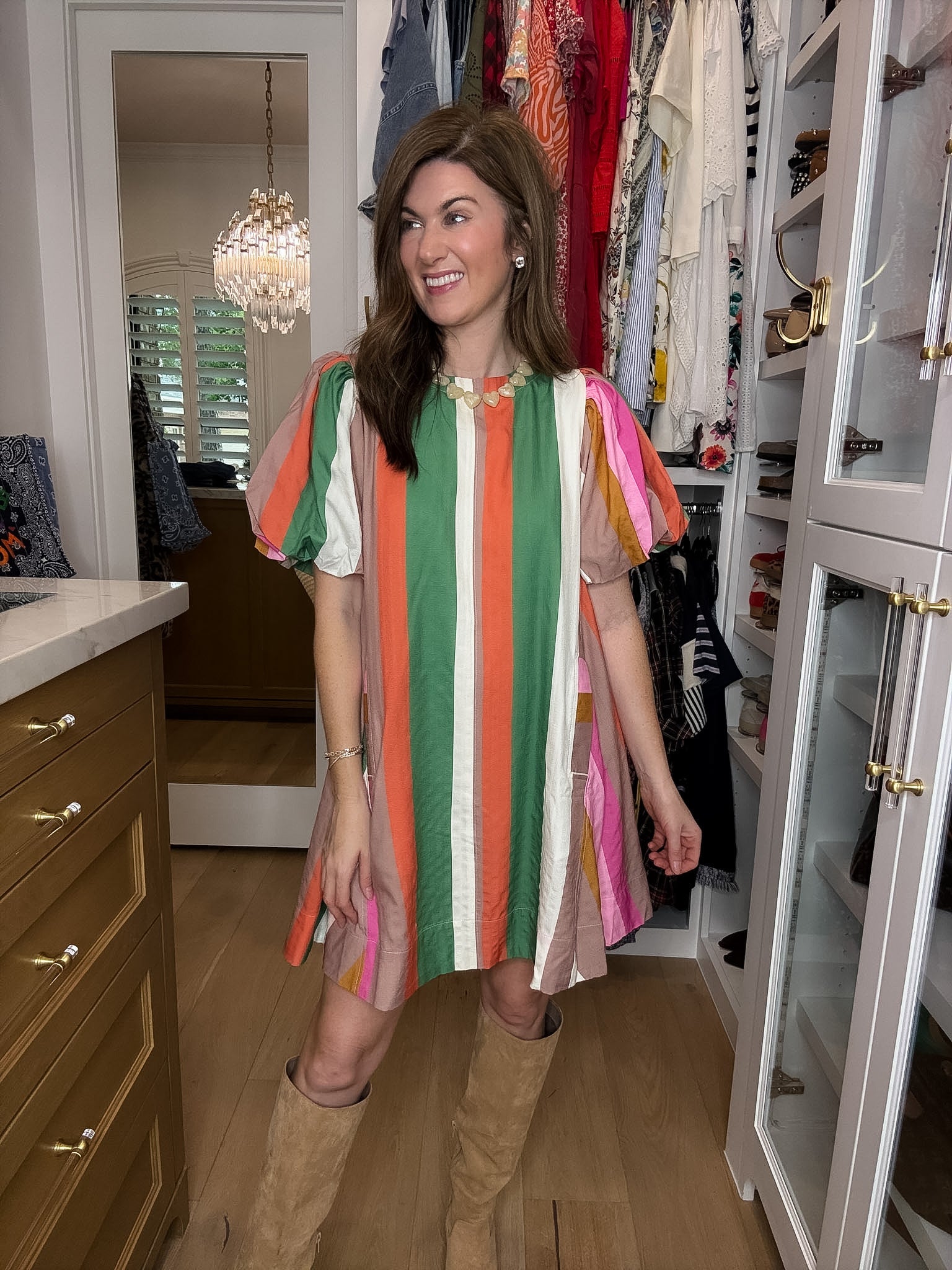 Happy Together Striped Dress